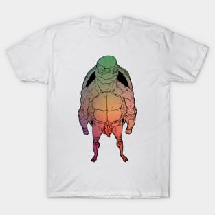 Mutant Rainbow Ninja Turtle T-Shirt